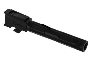 Strike Industries 4.46" Threaded Barrel Fits Glock 19 in Black Nitride is made from 416R stainless steel